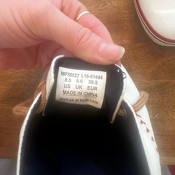 Keds Champion Pennant Baseball Sneakers - Picture 2 of 4